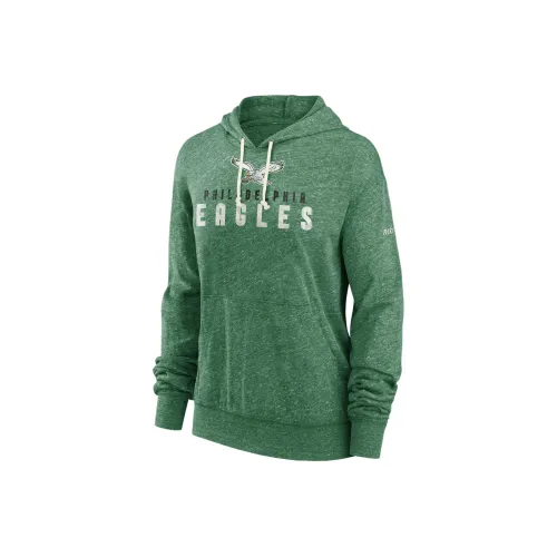 Nike Rewind Спортивный зал Винтаж NFL Philadelphia Eagles Толстовка Женская Зеленая