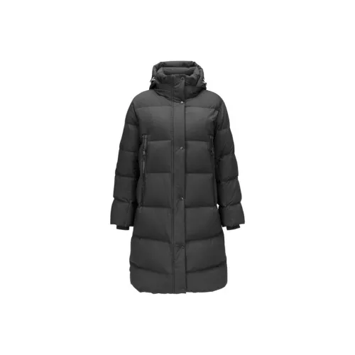 Skechers Comfort Sports Series Угольный черный/0018 Женские пуховые куртки