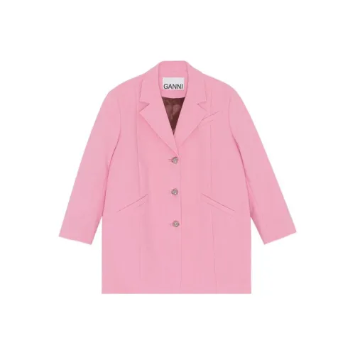 GANNI Розовый Женские Офисные Костюмы