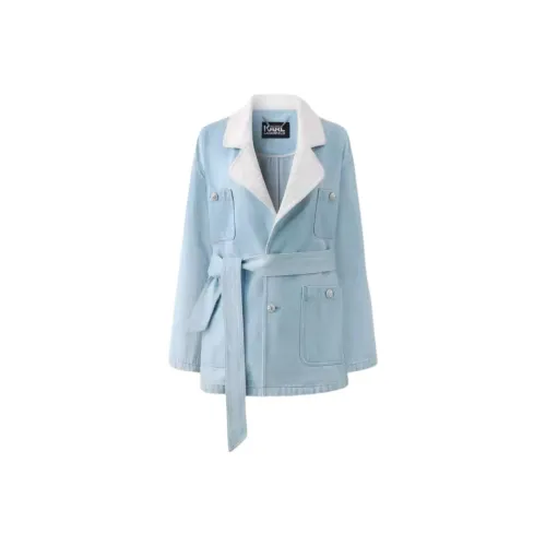 KARL LAGERFELD Куртки и Пальто Женские Синие