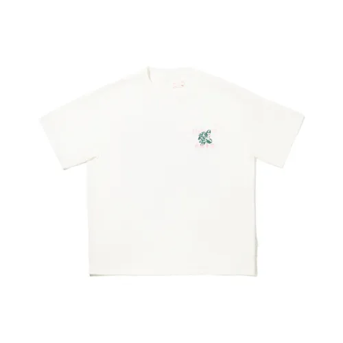 LINING T Рубашка Мужская Шампанское Белый