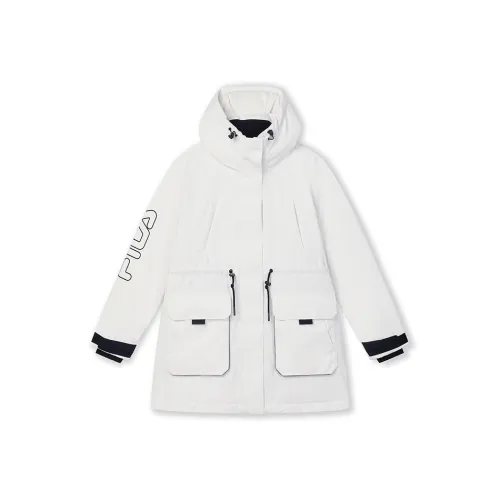 FILA ORIGINALE Down Jacket Женские Cloud White