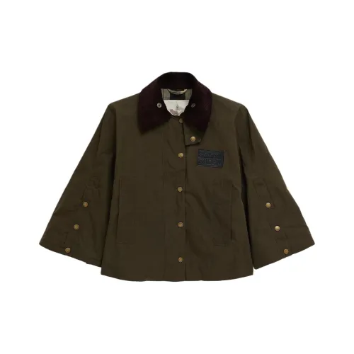 BARBOUR x Erdem Куртки и Пальто Женские Зеленые