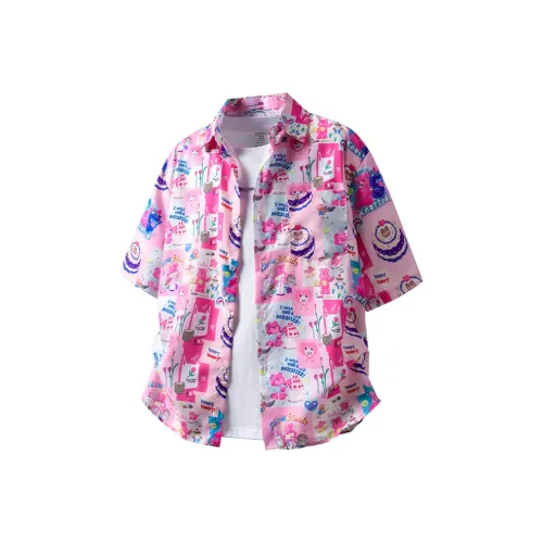 BEAR UNION Розовые Унисекс Рубашки