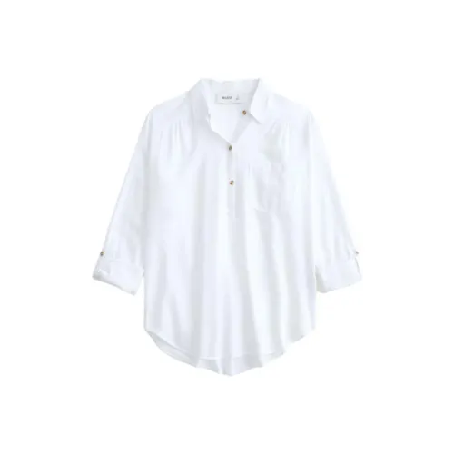 Hollister Белые Женские Рубашки