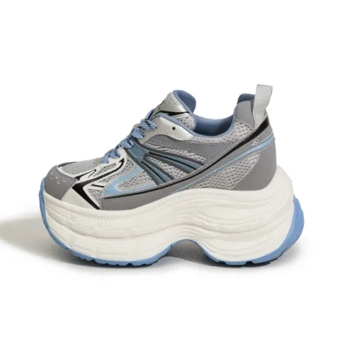 Milan Love Song Амортизаторы Устойчивые к истиранию Низкий топ Толстая подошва Кроссовки Женские