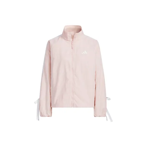 Adidas Windbreaker Светло-розовый Женские Куртки