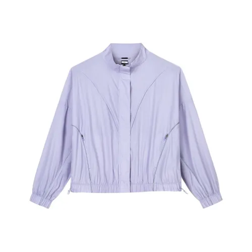 CHAOJIANTA Куртки и пальто Женские Холодный фиолетовый 2