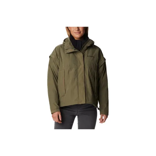 Columbia Каменно-зеленая Женская Куртка