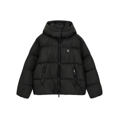 CALVIN KLEIN Пуховик Женский Черный