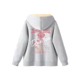 [Вельвет Утолщенный] Конопля Серый (Y Большой Градиент Розовый Спина Этикетка)