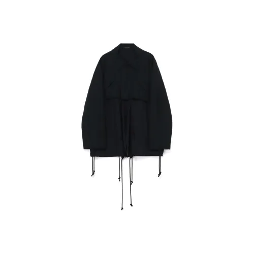 Yohji Yamamoto Черные Женские Куртки