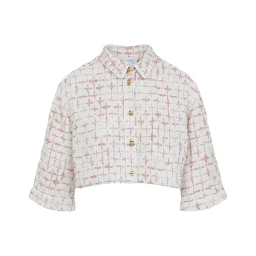 GIAMBATTISTA VALLI SS25 Куртки и Пальто Женские Экрю