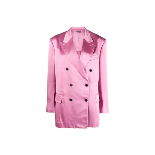 TF SS23 Бизнес-костюм Куртка Женская Розовая