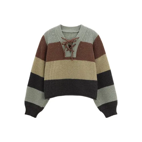 PAIN OR PLEASURE Трикотаж Женский Серый Зеленый