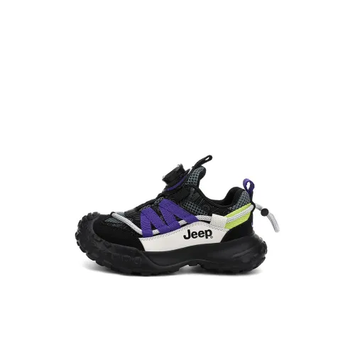 JEEP Низкий Топ Беговые Кроссовки Обсидианово-Черный Детский