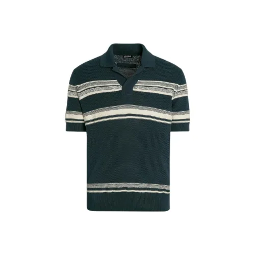 Zegna Поло Мужское Многоцветное