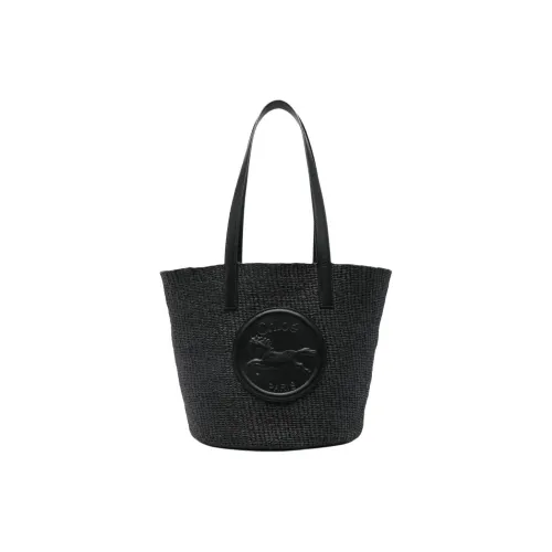 Chloe Бумага Корова Кожа Тоут Сумка Сумка для покупок Сумка через плечо Женская Черная