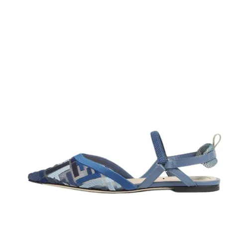 FENDI Colibrì Lite Повседневная обувь Женская Синяя