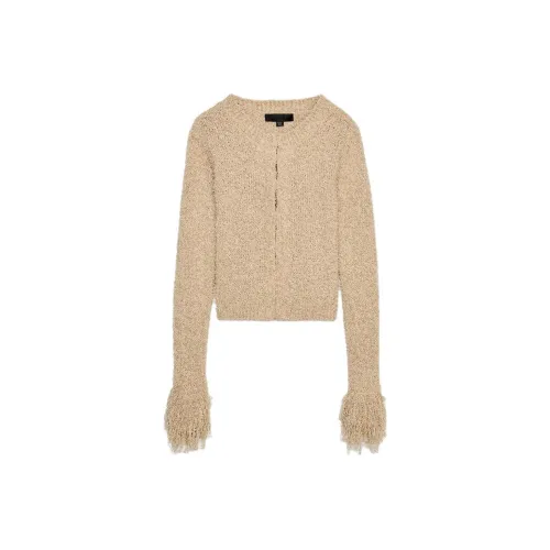 ZARA Песочный Женская Трикотажная Одежда