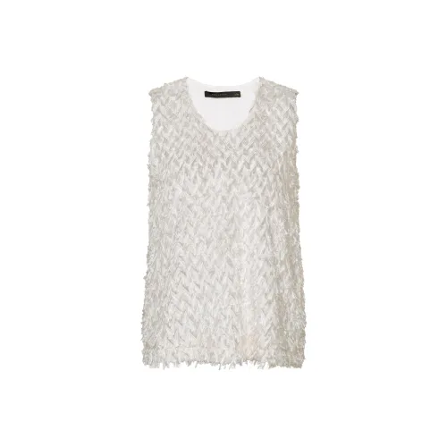 ROEYSHOUSE Экрю Женские Рубашки