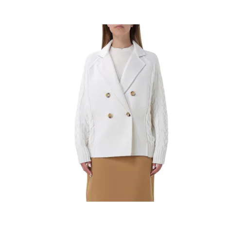 MaxMara Куртки Пальто Женские Белые