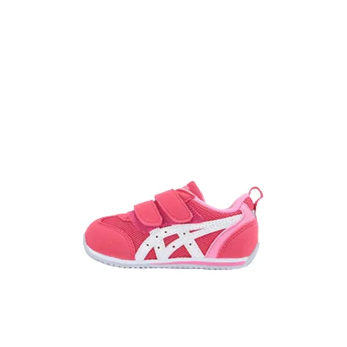 Asics Suku Anti KICK Дышащая Устойчивая к истиранию Низкая Обувь для малышей Розовая для новорожденных и малышей