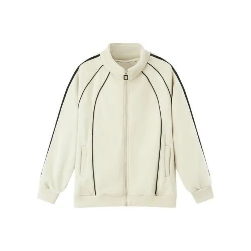 Katie Ermilio Экрю Женские Куртки