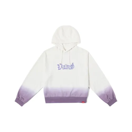 VANS Пуловер с капюшоном худи женский белый