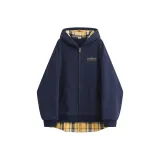 Темно-синий и желтый [утолщенный и с флисовой подкладкой]