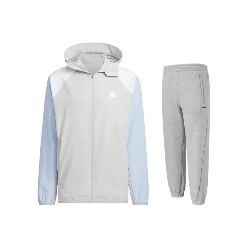 Adidas Повседневная Спортивная Одежда Мужская Светло-Серый