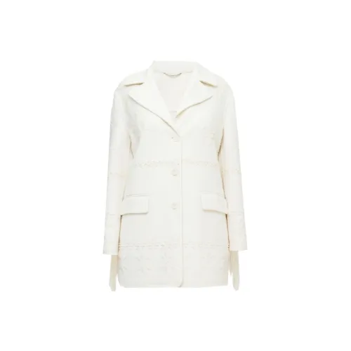 ERMANNO SCERVINO Белое Женское Пальто