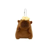 Желтый цветочный дизайн Капибара + нитка с бусинами