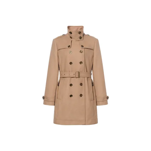 Burberry Верблюжий Женское Пальто