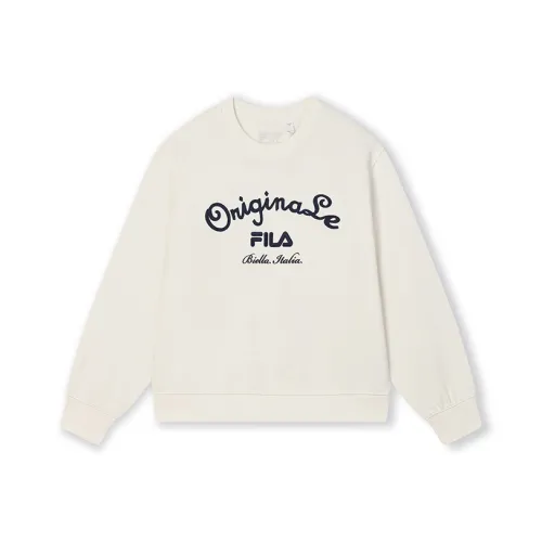 FILA Облачный белый Женские Свитшоты