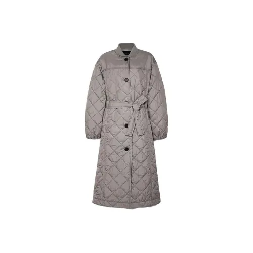 COACH Гранитно-серое Женское Пальто