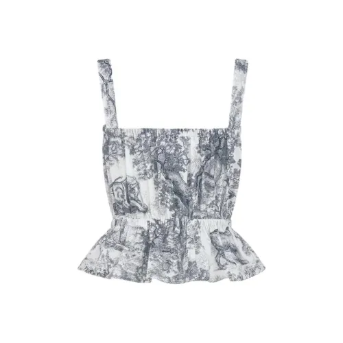 DIOR DIORIVIERA FW25 Топ на бретелях Женский Многоцветный