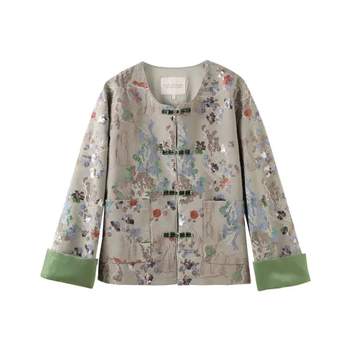 Miss Chipmunk Куртка Женская Grandmother Moon Серый