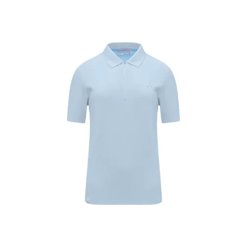 LI NING 1990 X Clove Поло Женское Ледниково-голубое