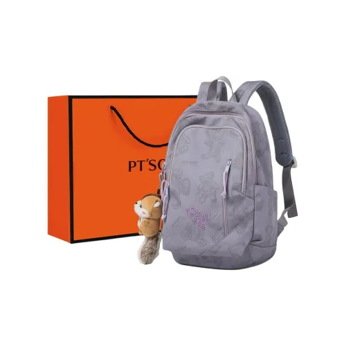 PT'SON Ткань Рюкзак Стандартный Женский Фиолетовый