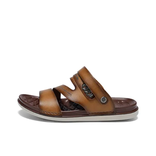 Mulinsen Outdoor Slip-on Resistant к истиранию Премиум ощущение Открытый носок Slip-on Пляжные сандалии Мужские