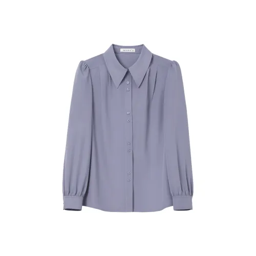 Mambe Рубашка Женская Дымчатый Фиолетовый