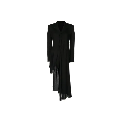Yohji Yamamoto Черные Женские Деловые Костюмы