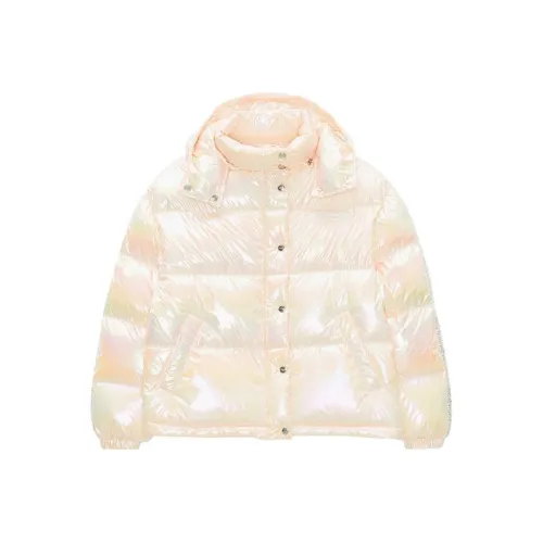 Ed Hardy Пуховик Женский Вишневый Цветок Розовый