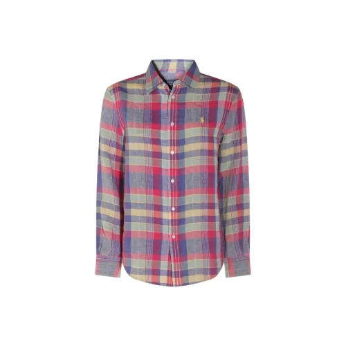 Polo Ralph Lauren Рубашка Женская Малиновая Розовая