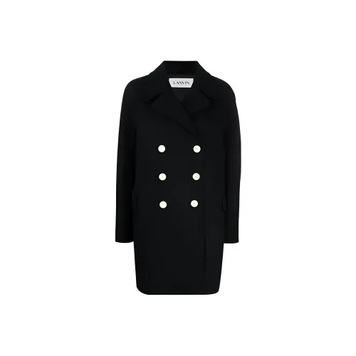 Lanvin Черное Женское Пальто