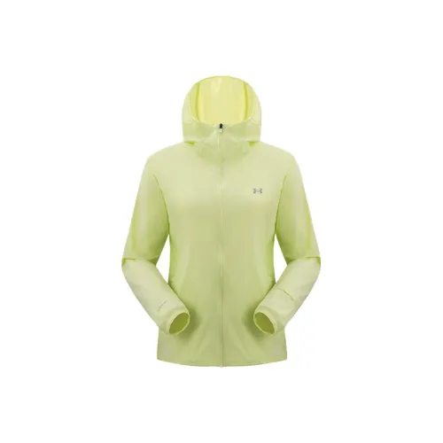 Under Armour Матча Зеленые Женские Куртки