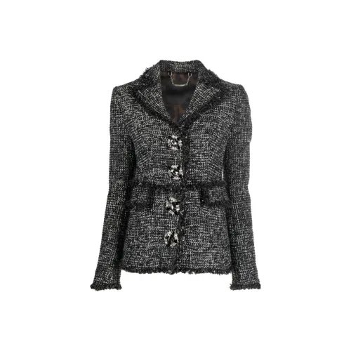 PHILIPP PLEIN Бизнес-костюм пальто женское черное