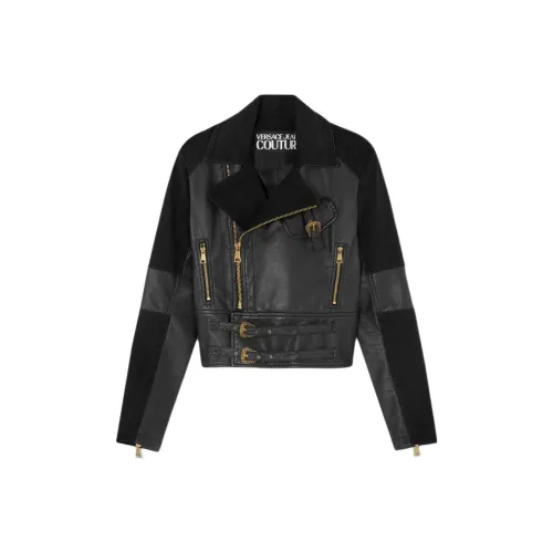 VERSACE Куртки и Пальто Женские Черные