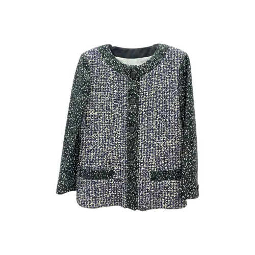 CHANEL Куртки и Пальто Женские Серые